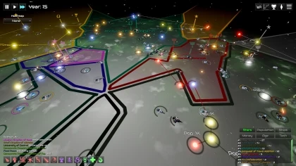 GalactiWar - Empire Simulator скриншоты