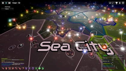 GalactiWar - Empire Simulator скриншоты