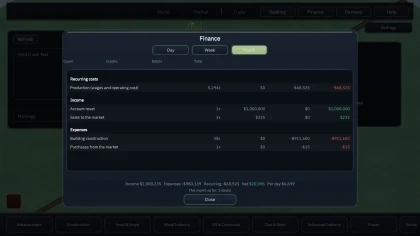 International Trading League скриншоты