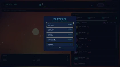 Clickstellar игра