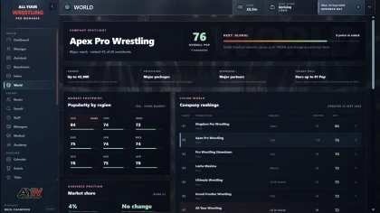 All Your Wrestling Pro Manager скриншоты