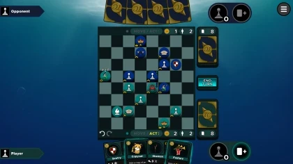 Top Check: A Chess Card Game игра