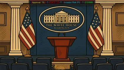 FAFO Executive Order Simulator скриншоты