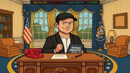 FAFO Executive Order Simulator скриншоты
