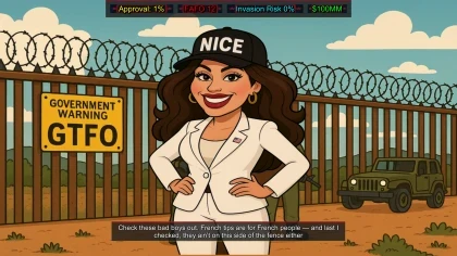 FAFO Executive Order Simulator скриншоты